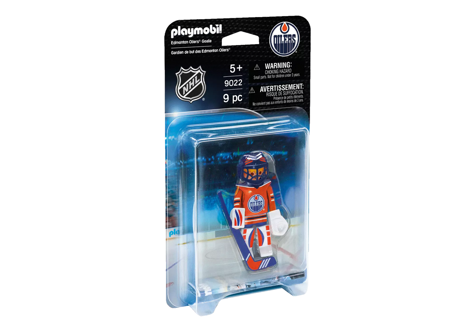 Playmobil 9022 NHL Edmonton Oilers Goalie - plegobil