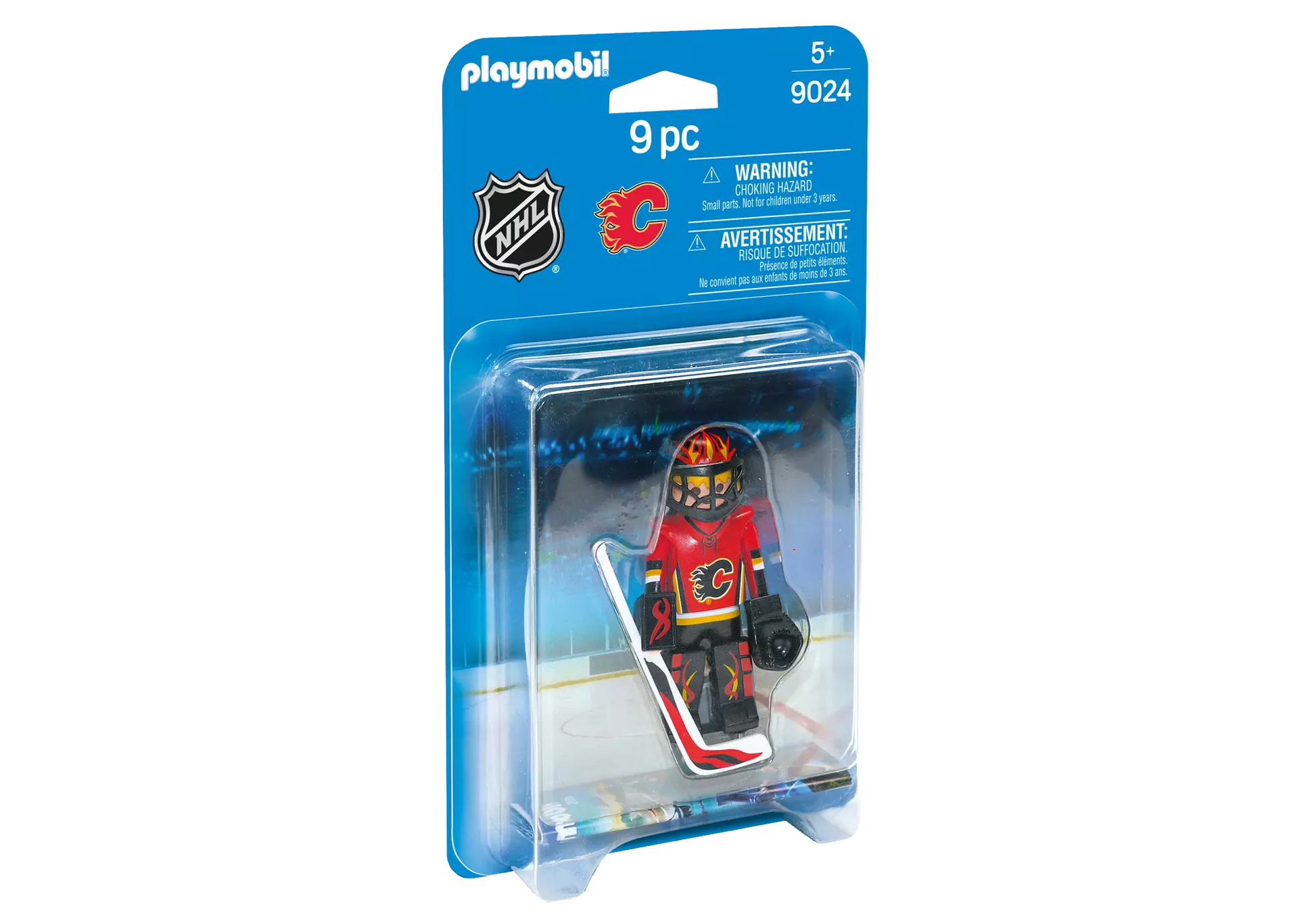 Playmobil 9024 NHL Calgary Flames Goalie - plegobil