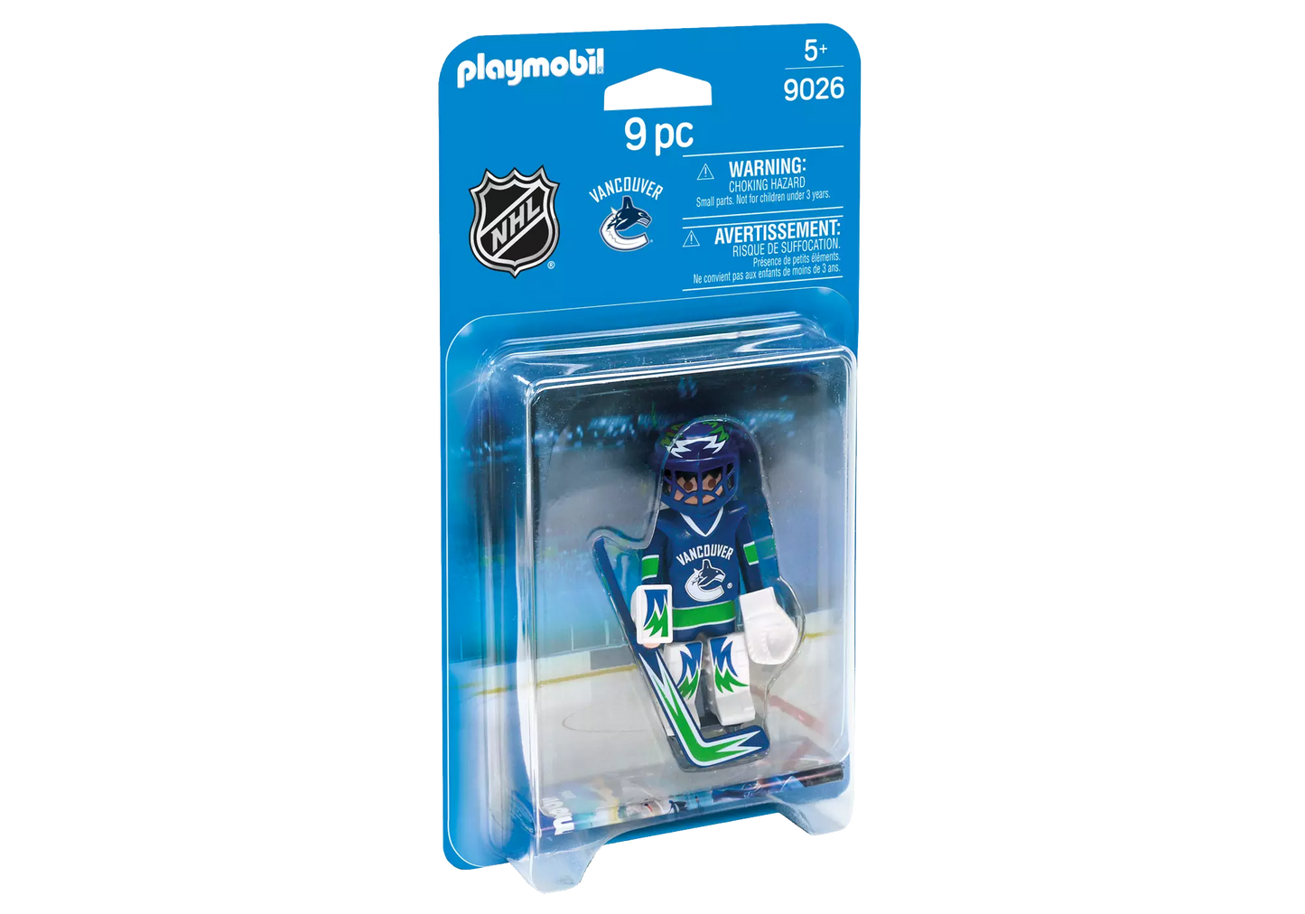 Playmobil 9026 NHL Vancouver Canucks Goalie - plegobil