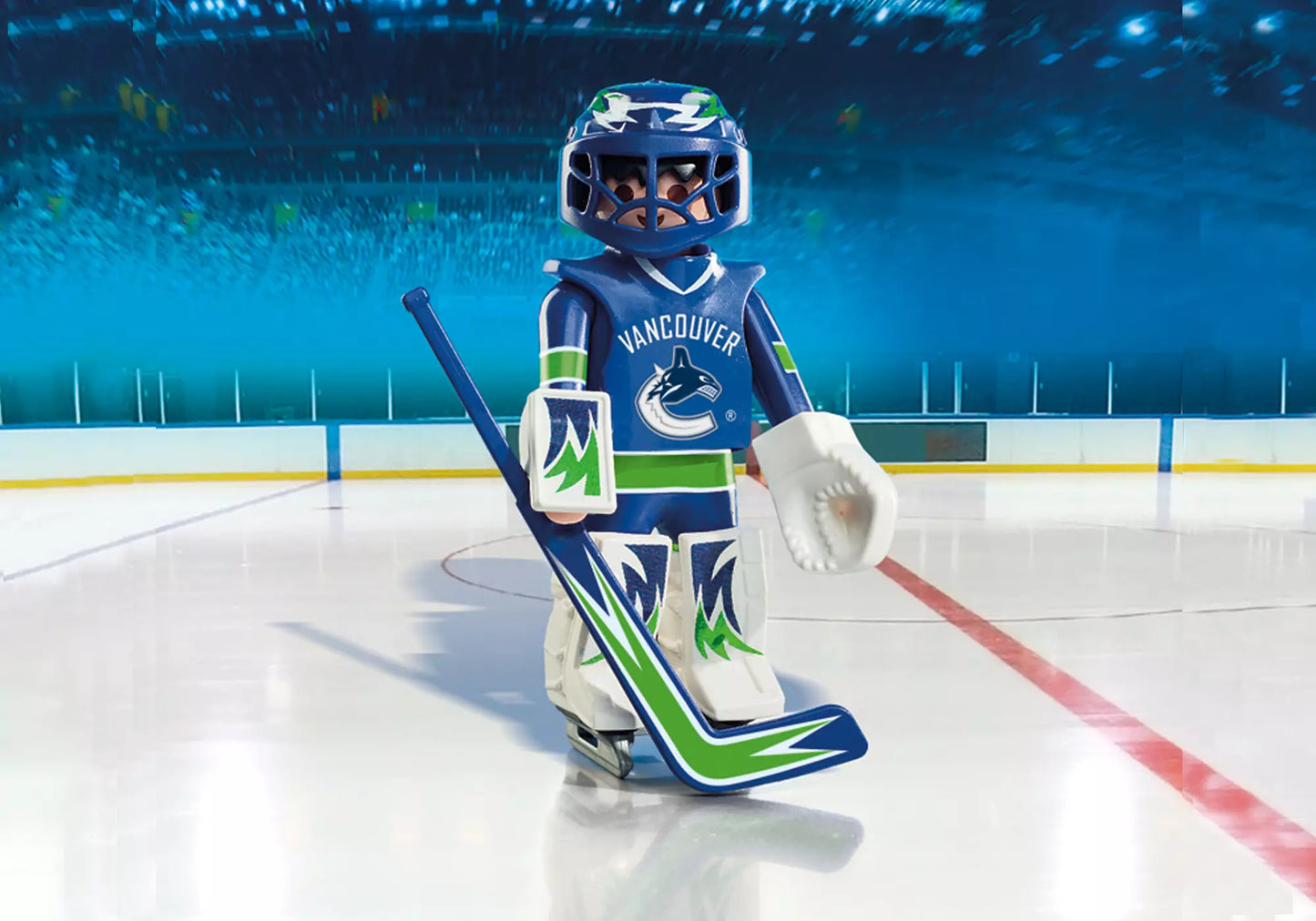 Playmobil 9026 NHL Vancouver Canucks Goalie - plegobil