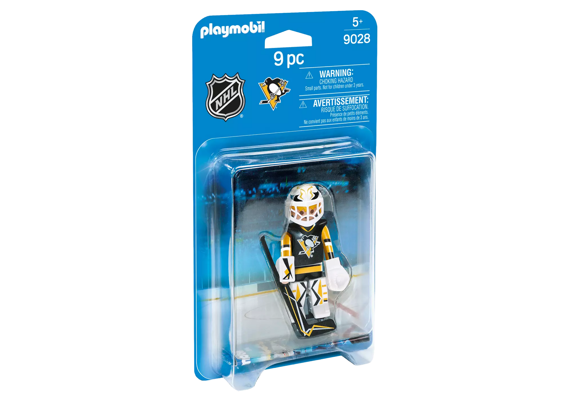 Playmobil 9028 NHL Pittsburgh Penguins Goalie - plegobil