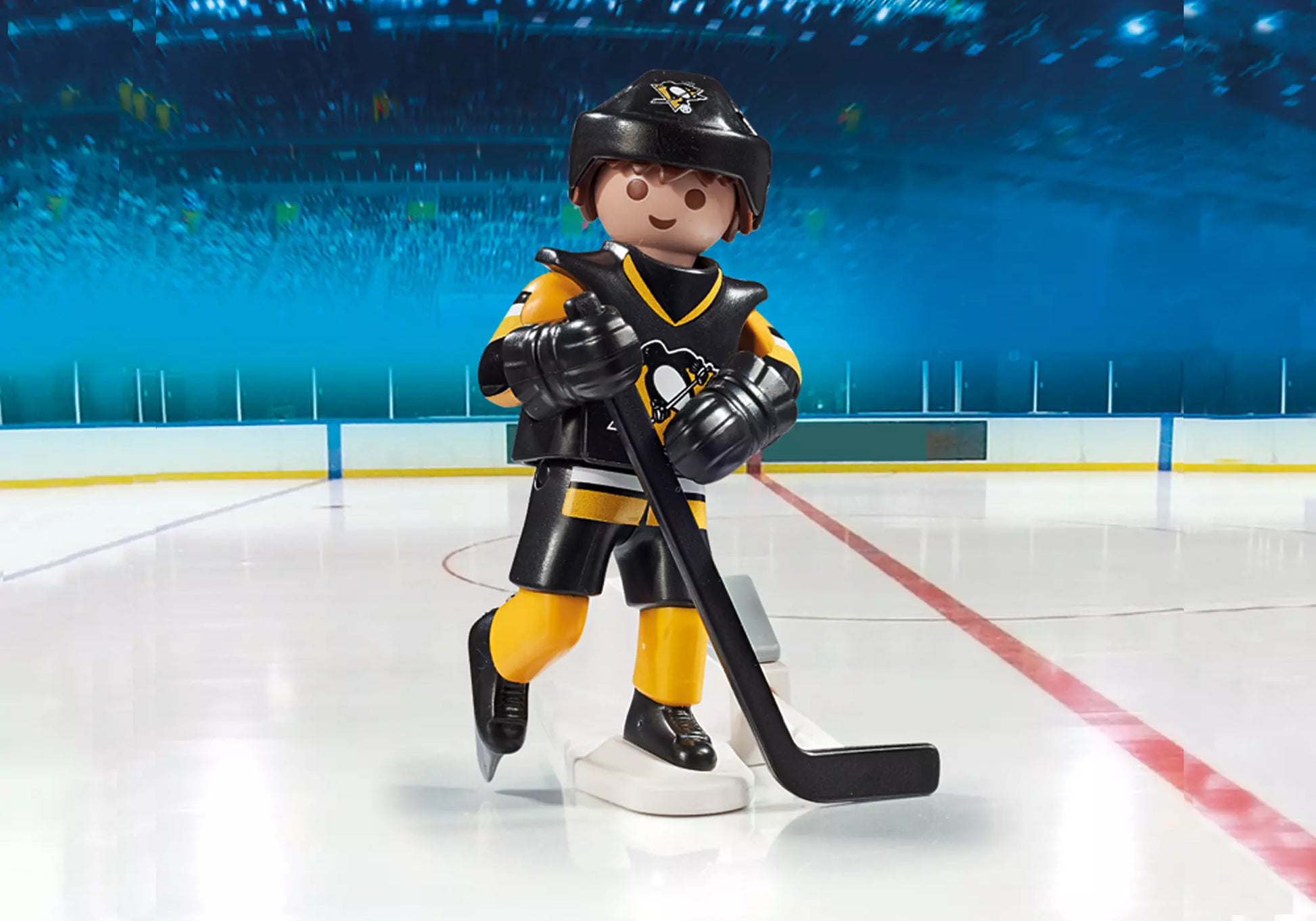 Playmobil 9029 NHL Pittsburgh Penguins Player - plegobil