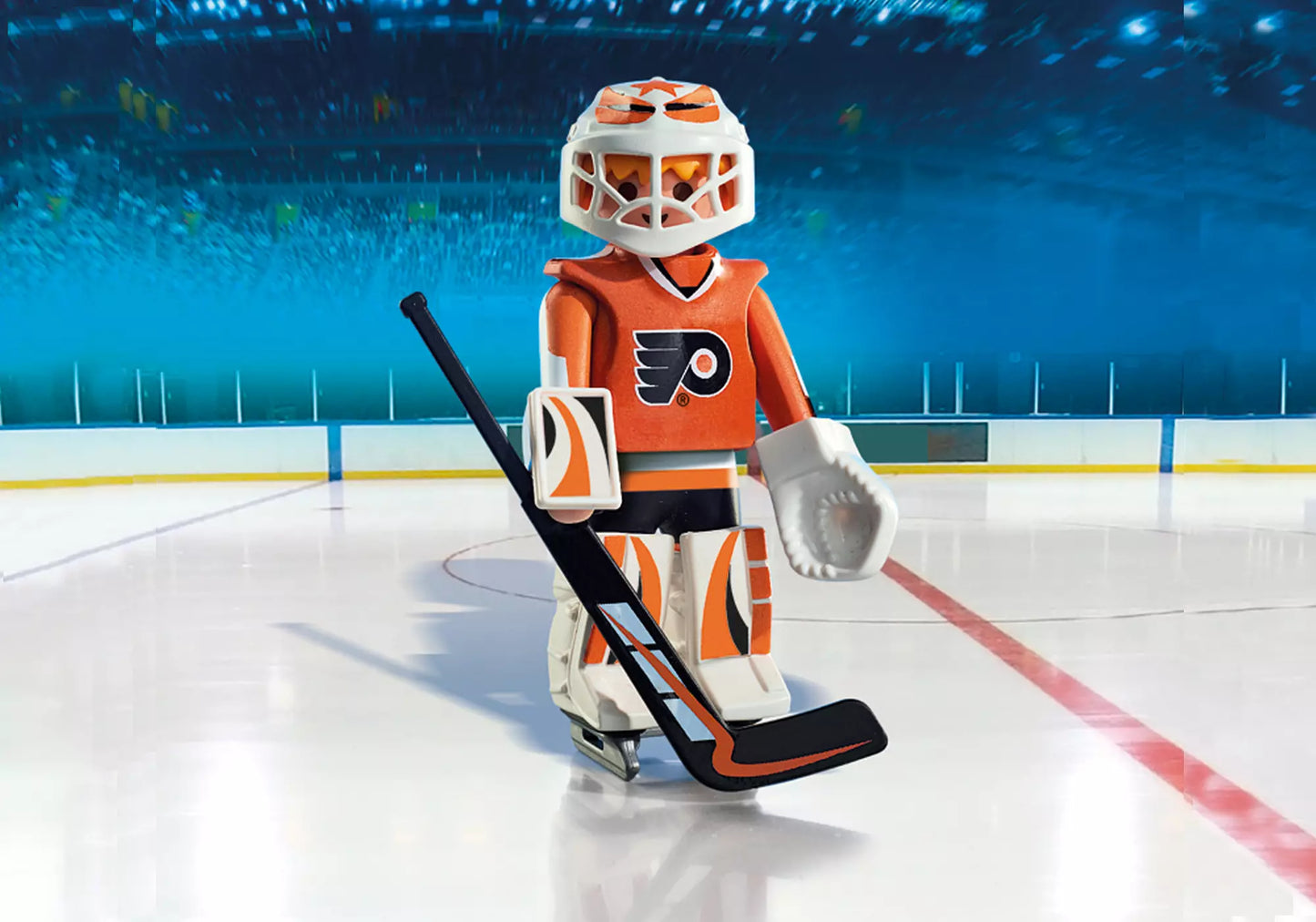 Playmobil 9032 NHL Philadelphia Flyers Goalie - plegobil
