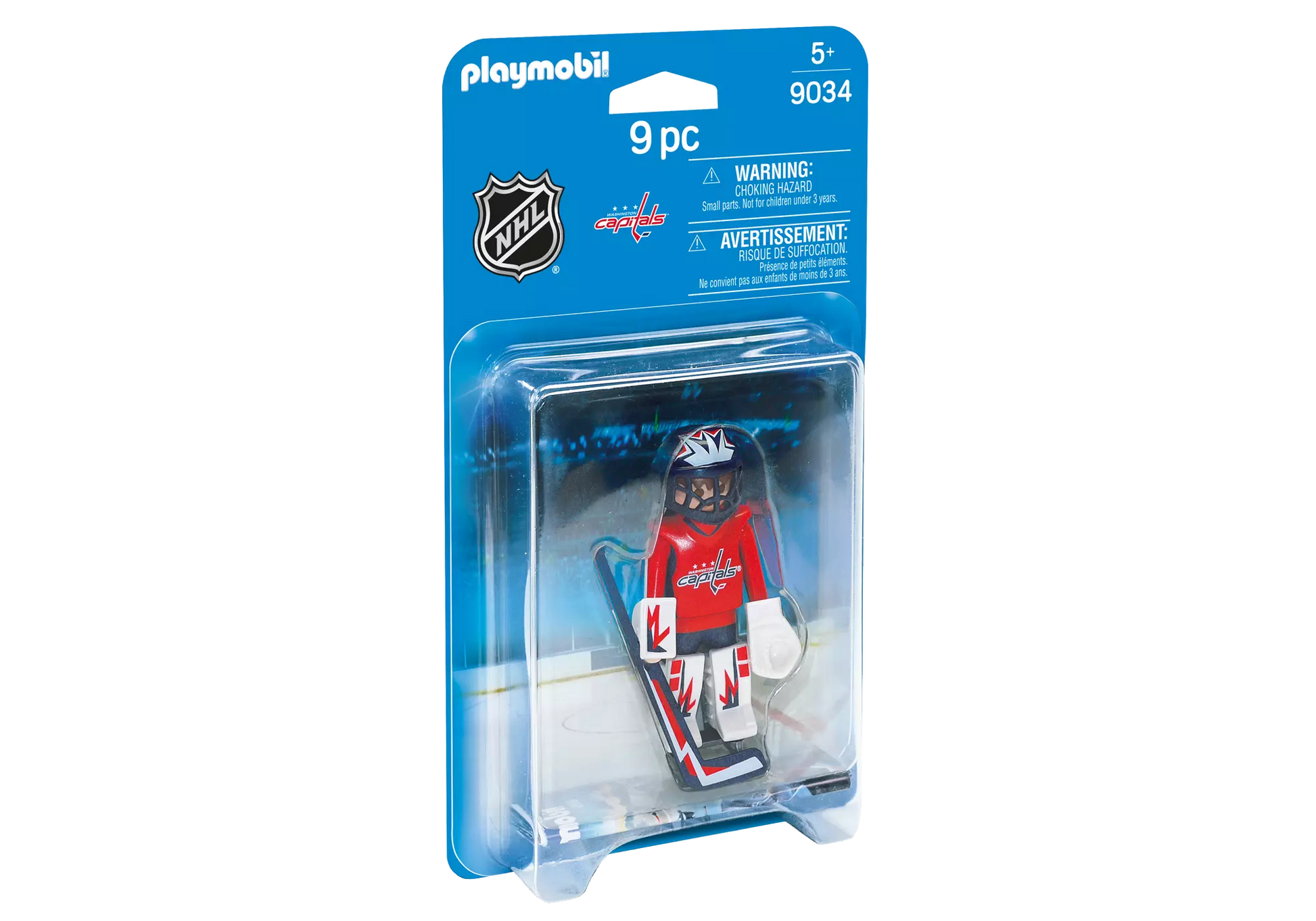 Playmobil 9034 NHL Washington Capitals Goalie - plegobil
