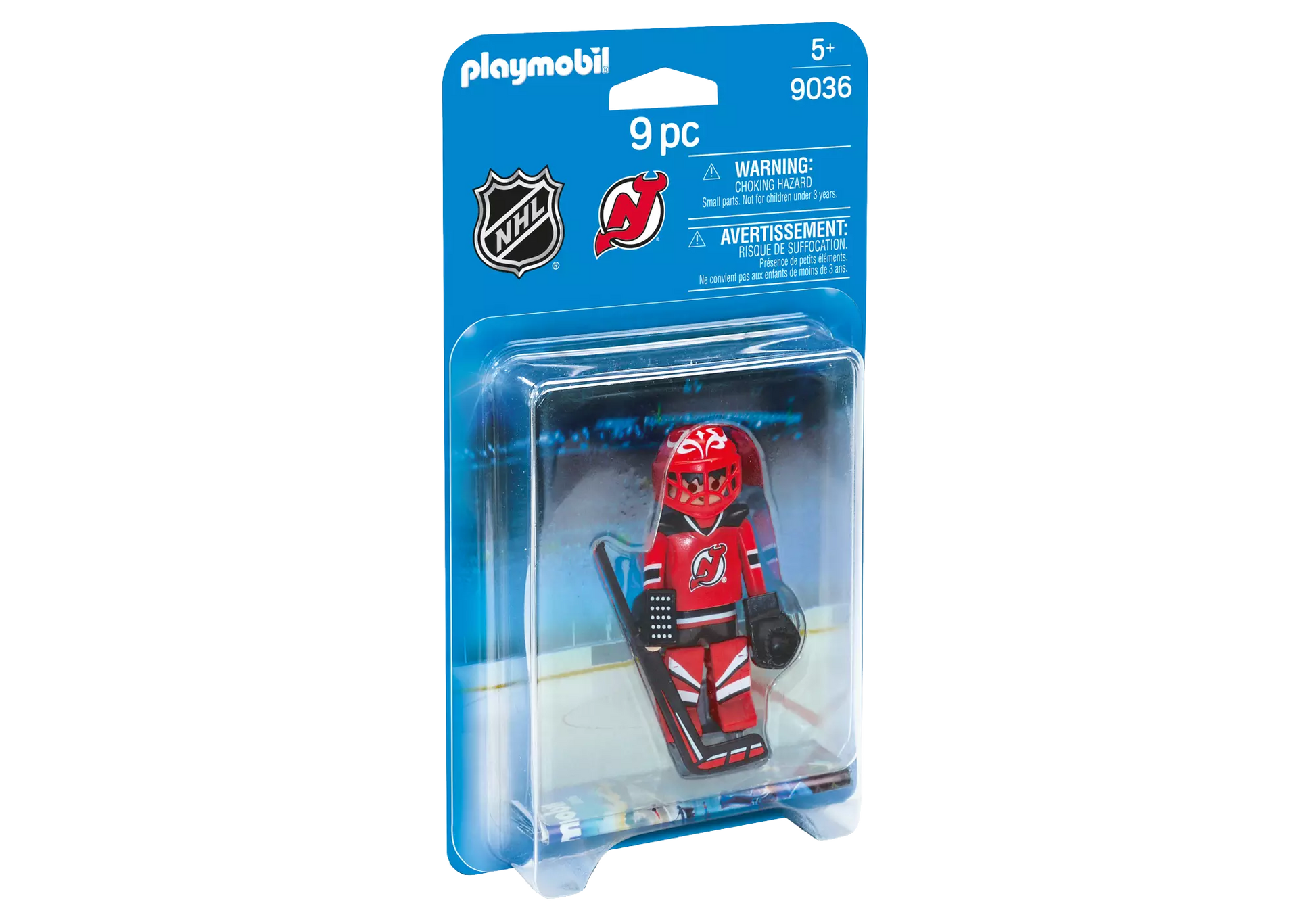 Playmobil 9036 NHL New Jersey Devils Goalie - plegobil