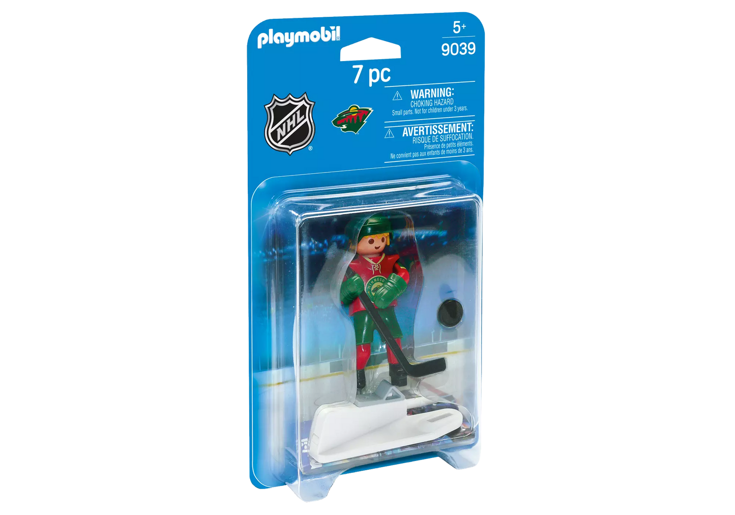 Playmobil 9039 NHL Minnesota Wild Player - plegobil