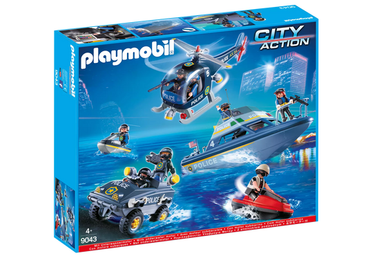 Playmobil 9043 City Action Großer Polizei Spezialeinsatz - plegobil