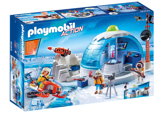 Playmobil 9055 Action Polar Ranger Hauptquartier - plegobil