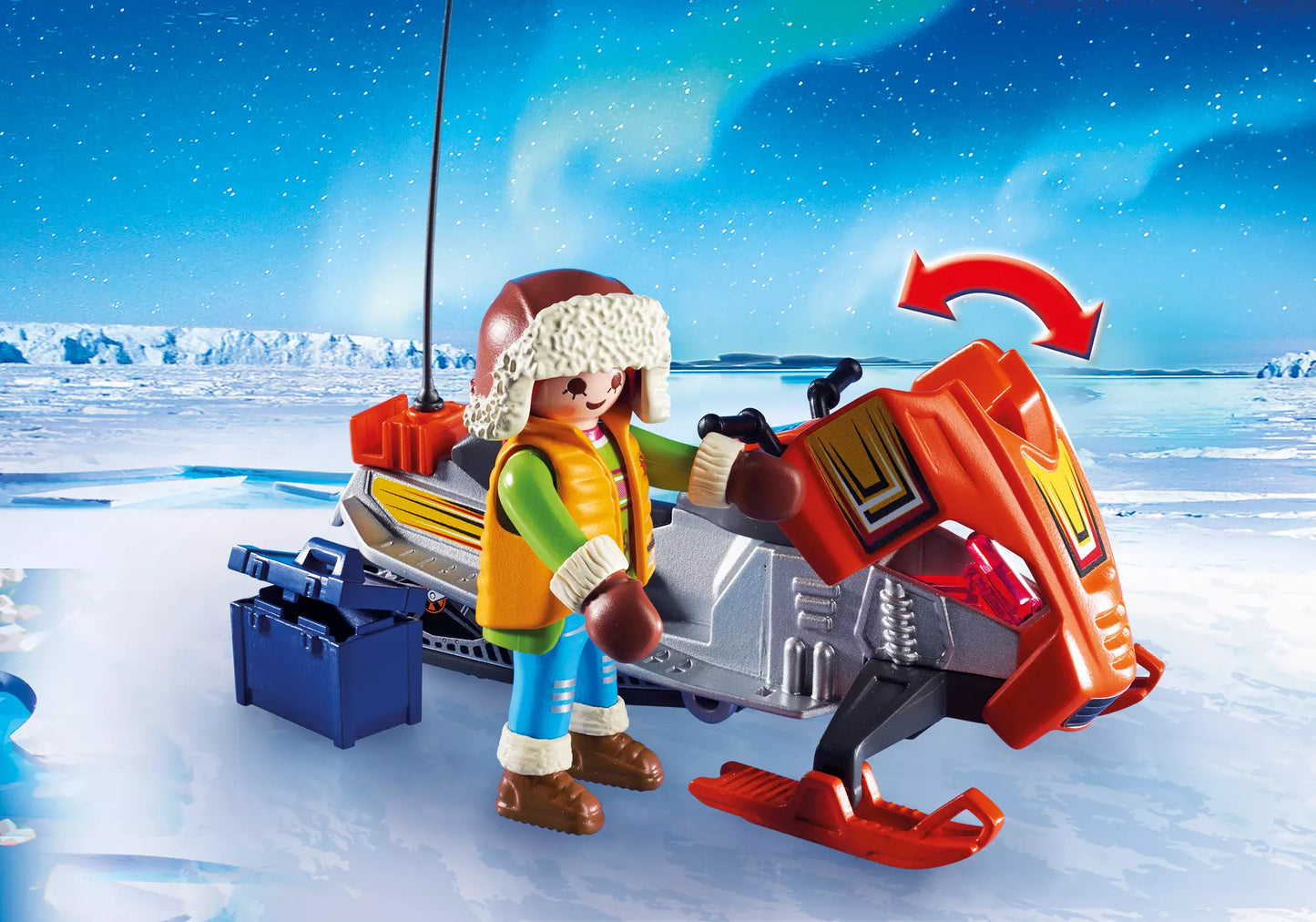 Playmobil 9055 Action Polar Ranger Hauptquartier - plegobil