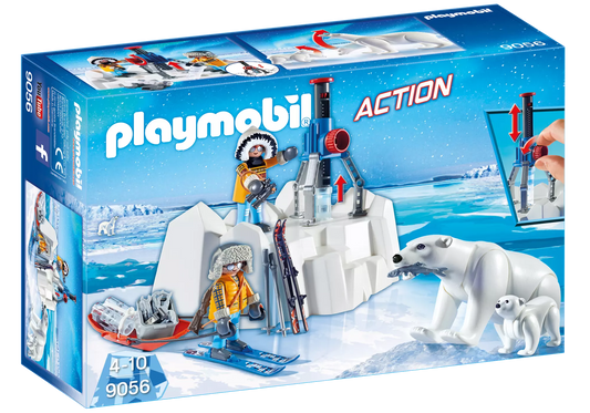 Playmobil 9056 Action Polar Ranger mit Eisbären - plegobil