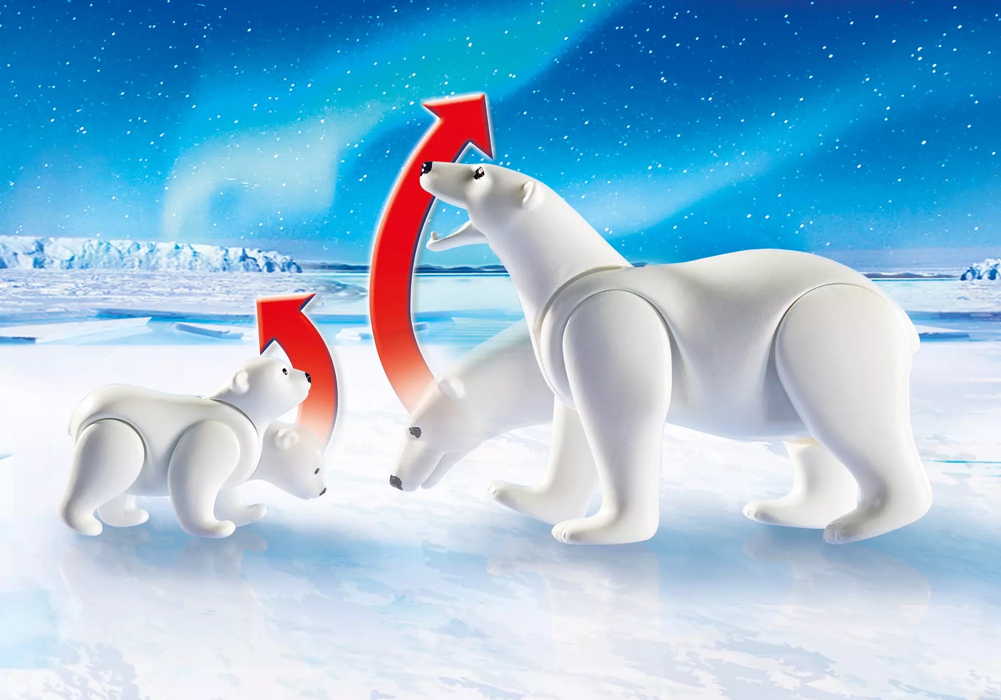 Playmobil 9056 Action Polar Ranger mit Eisbären - plegobil