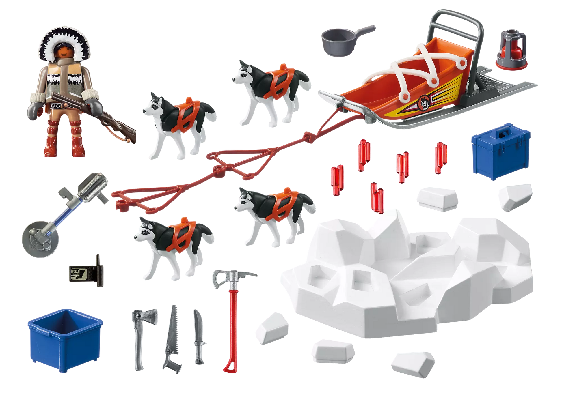 Playmobil 9057 Action Hundeschlitten - plegobil