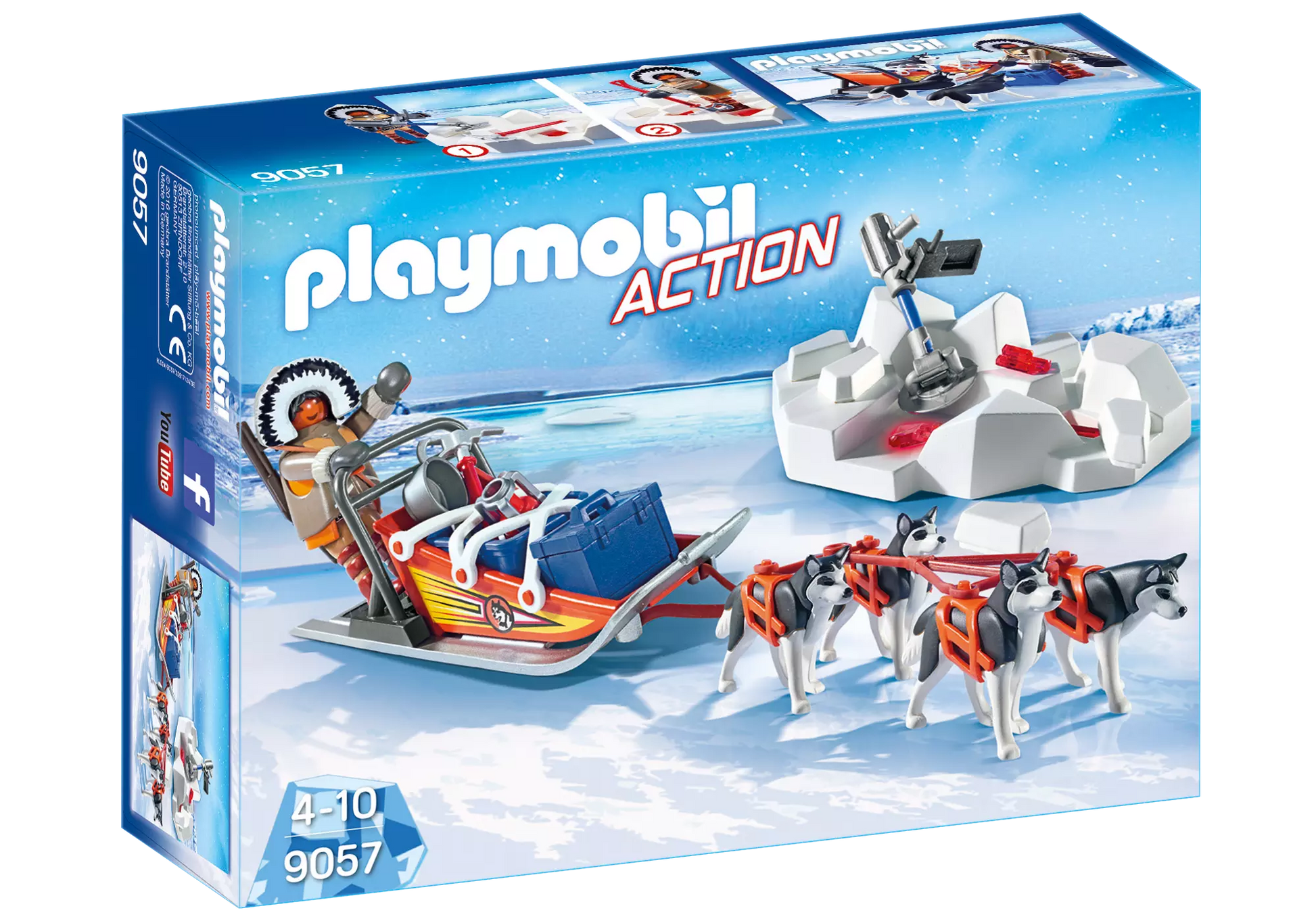 Playmobil 9057 Action Hundeschlitten - plegobil
