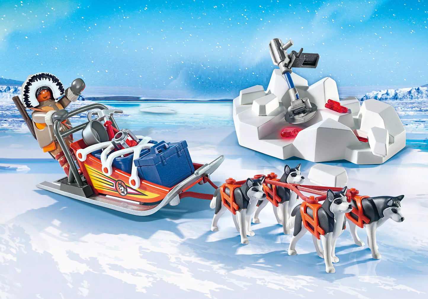 Playmobil 9057 Action Hundeschlitten - plegobil