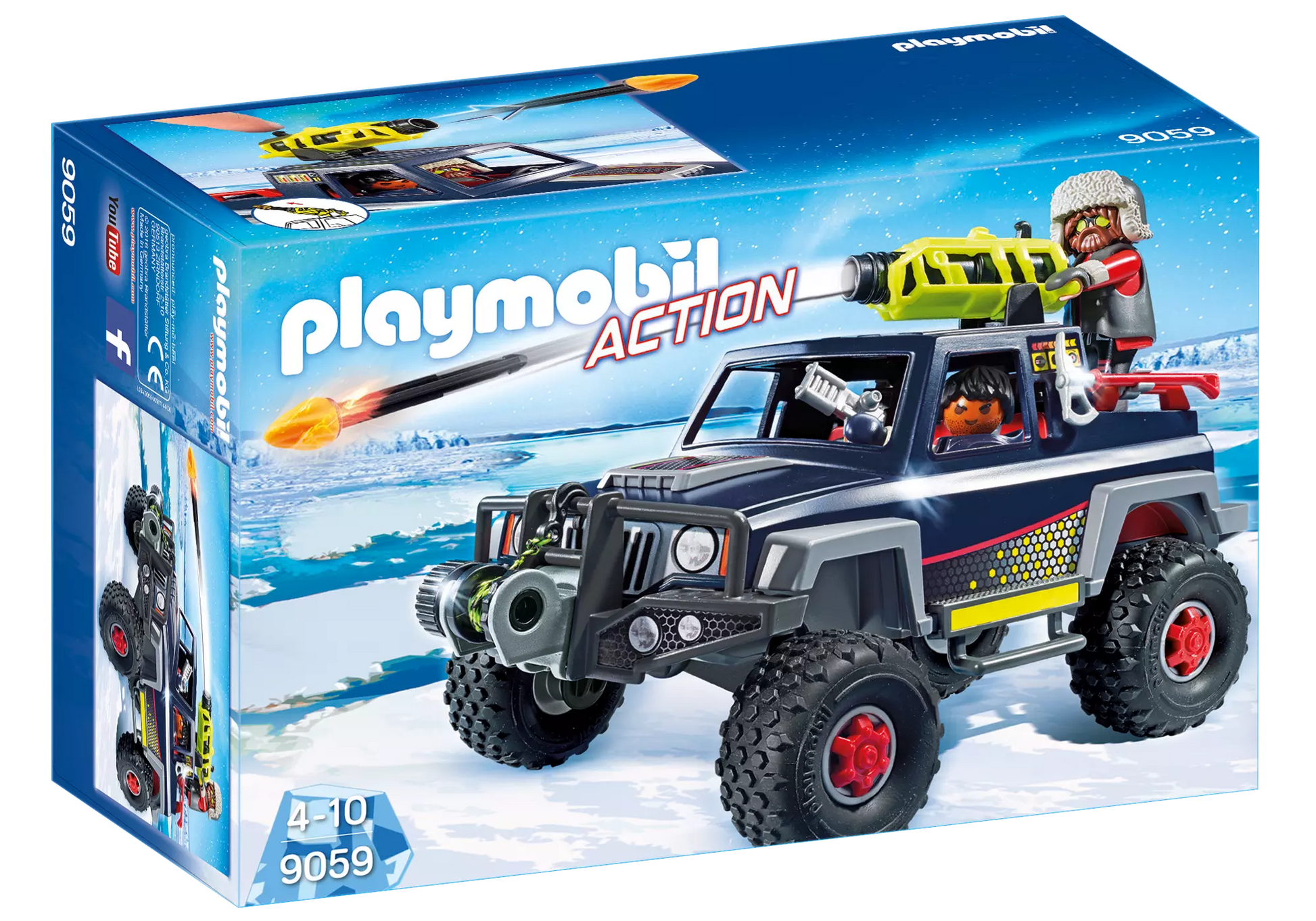 Playmobil 9059 Action Eispiraten-Truck - plegobil