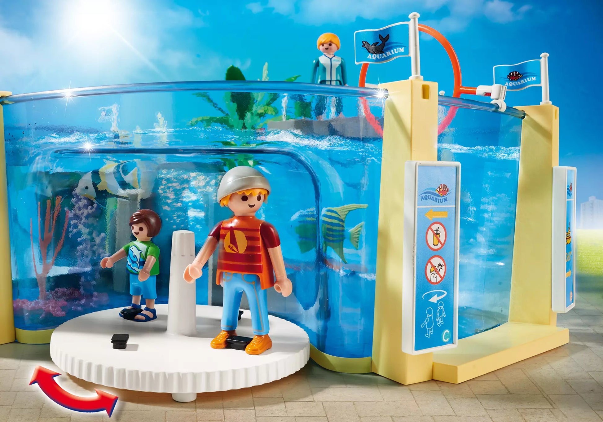 Playmobil 9060 Family Fun Meeresaquarium - plegobil
