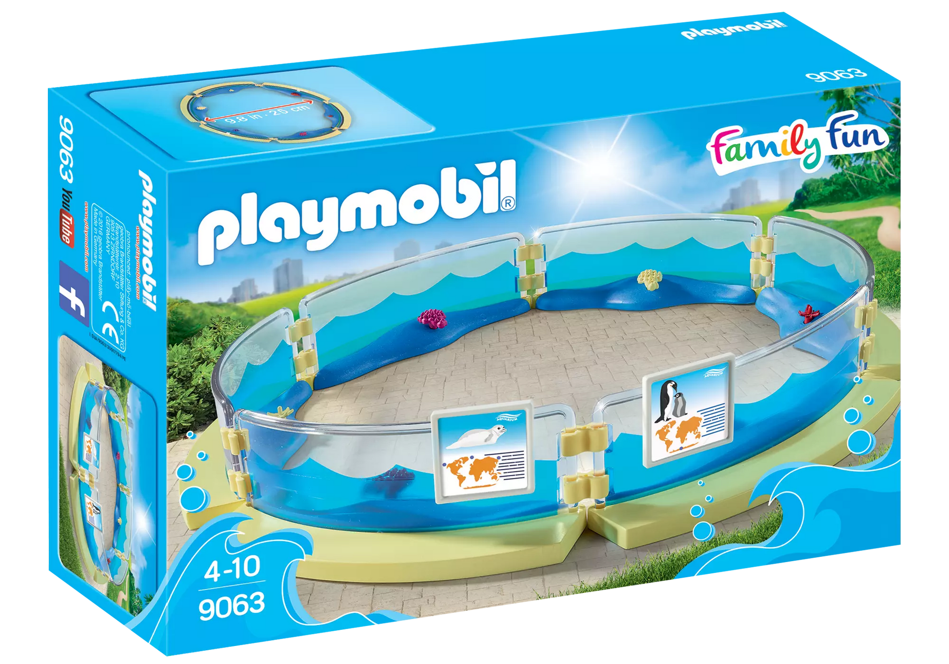 Playmobil 9063 Family Fun Meerestierbecken - plegobil