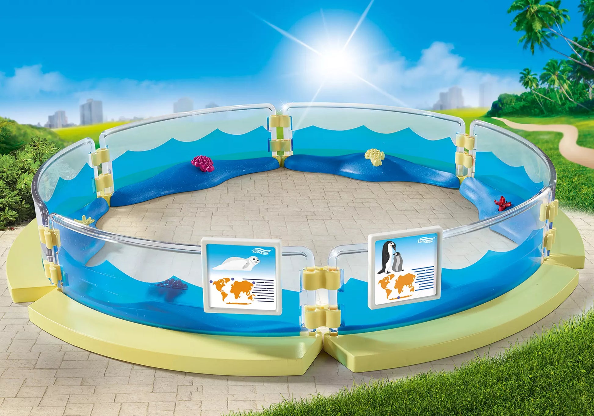 Playmobil 9063 Family Fun Meerestierbecken - plegobil