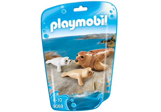 Playmobil 9069 Robbe mit Babys - plegobil