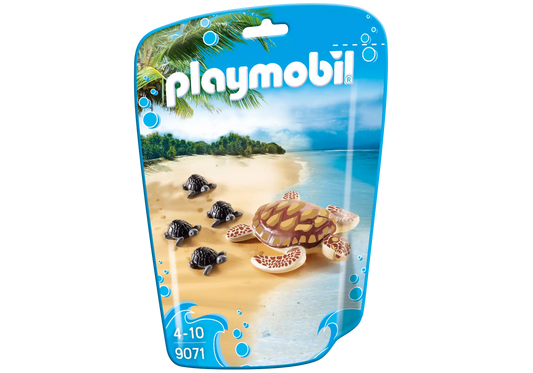 Playmobil 9071 Wasserschildkröte mit Babys - plegobil