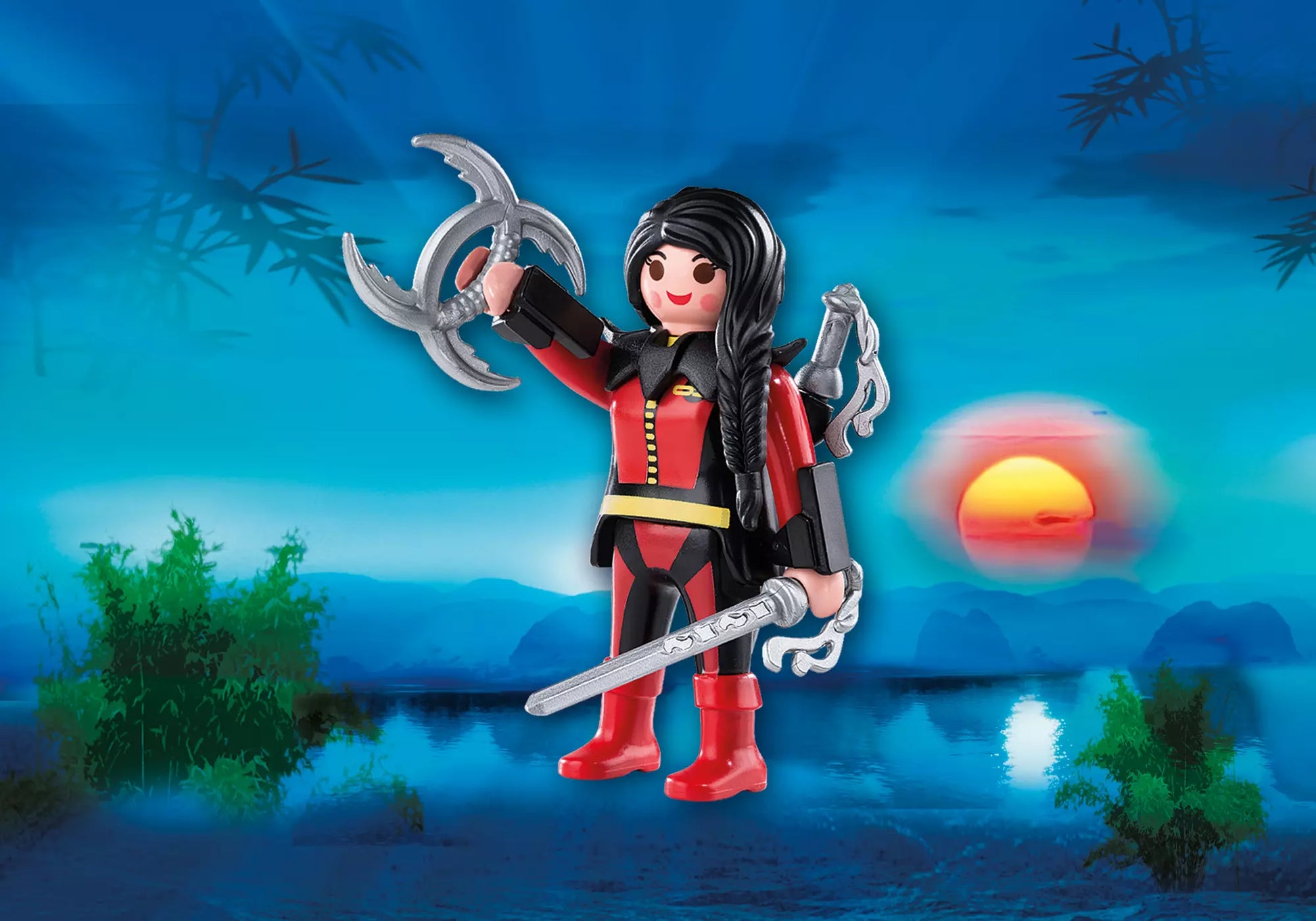 Playmobil 9073 Playmo-Friends Schwertkämpferin - plegobil