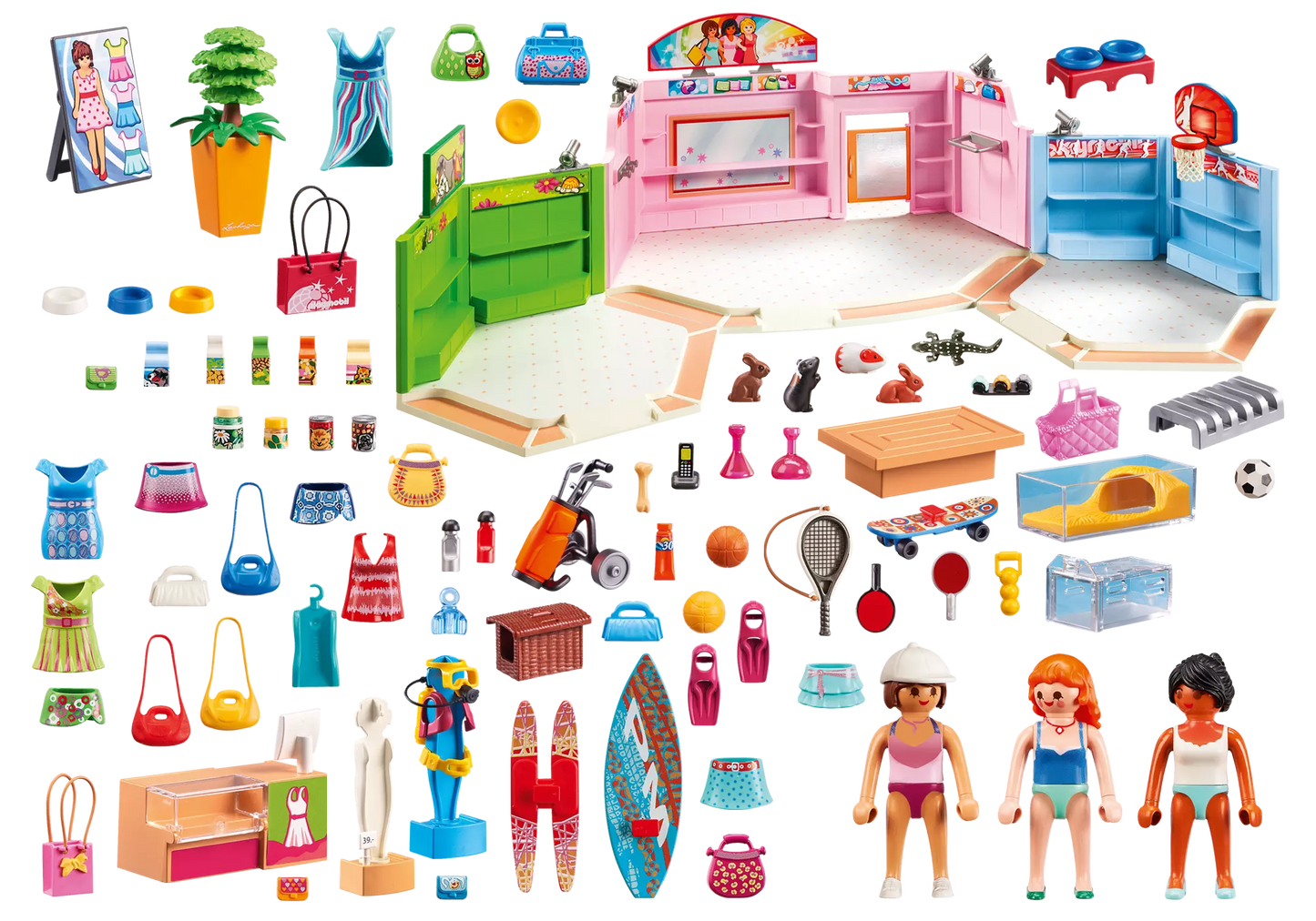 Playmobil 9078 City Life Einkaufspassage - plegobil