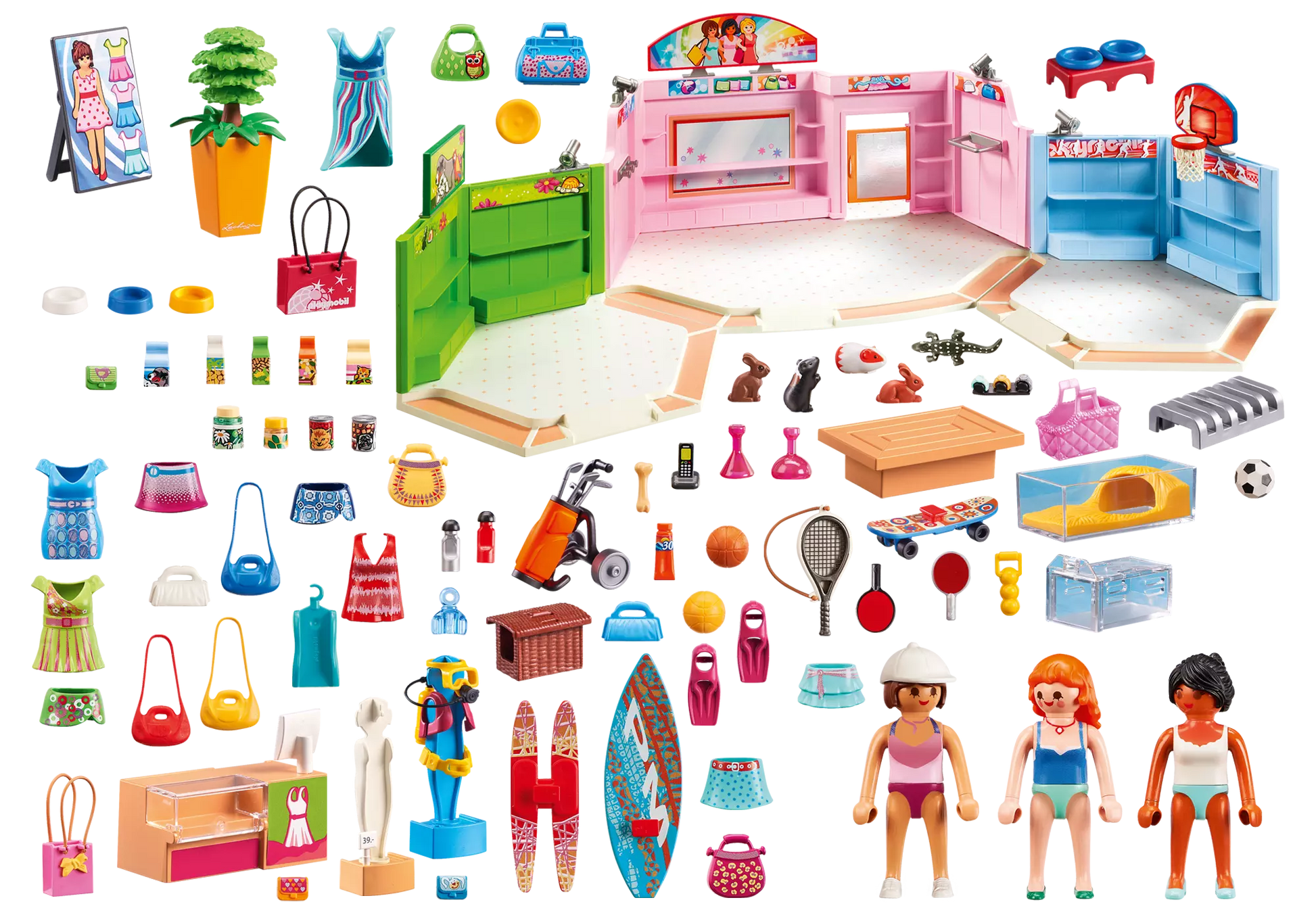 Playmobil 9078 City Life Einkaufspassage - plegobil