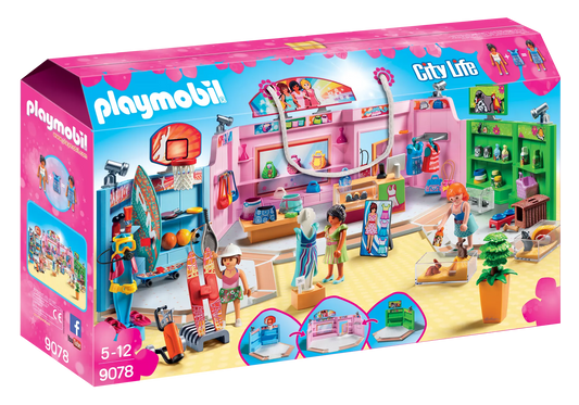 Playmobil 9078 City Life Einkaufspassage - plegobil
