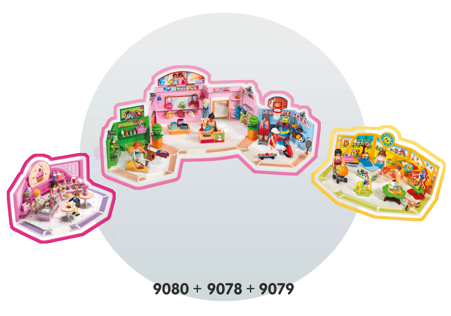 Playmobil 9078 City Life Einkaufspassage - plegobil