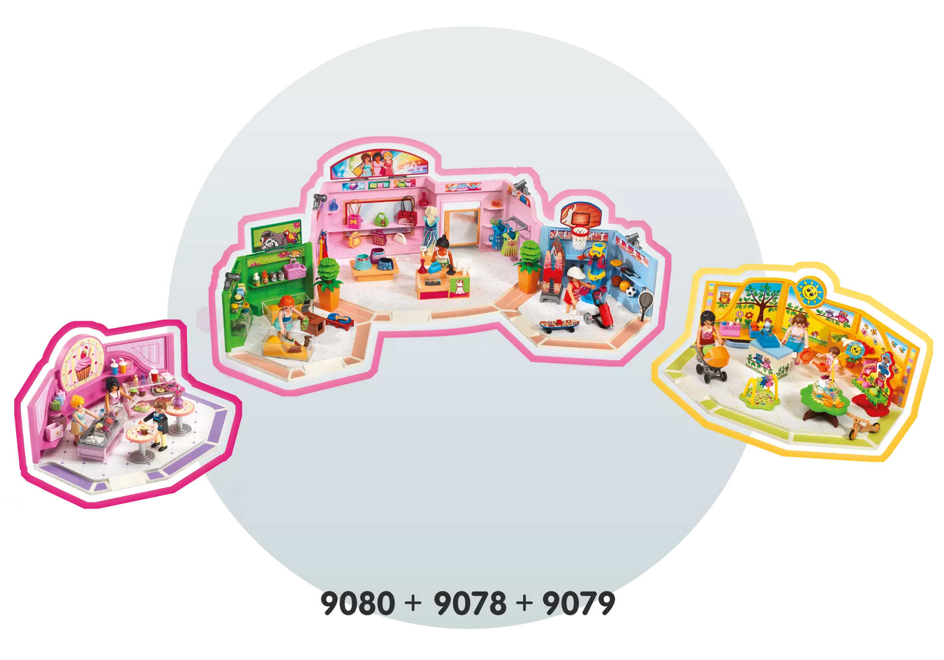 Playmobil 9078 City Life Einkaufspassage - plegobil