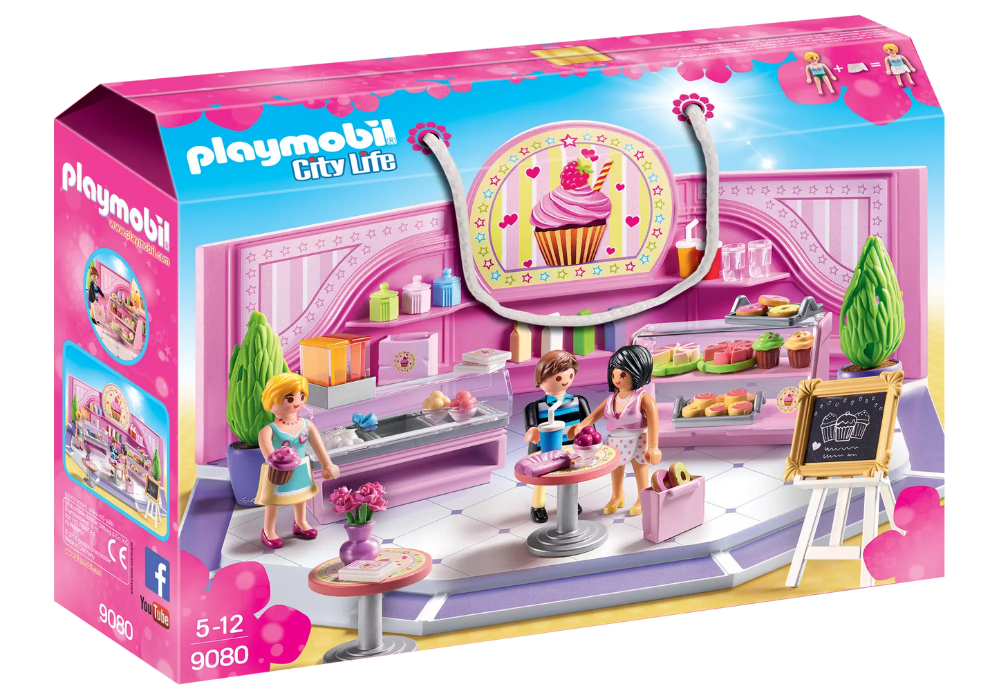 Playmobil 9080 City Life Cafe Cupcake - plegobil