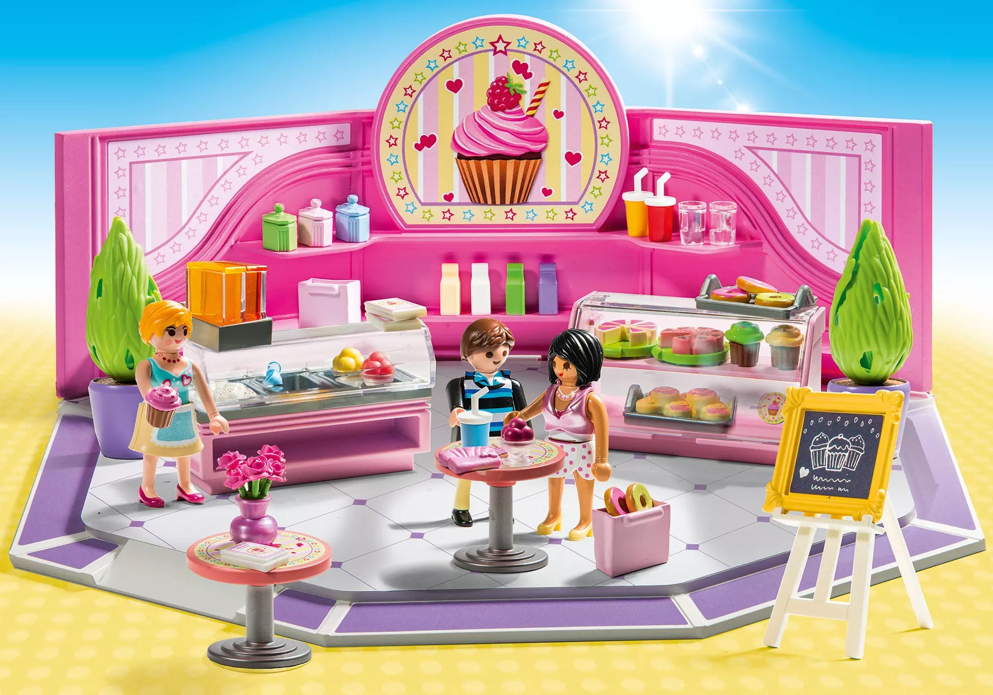 Playmobil 9080 City Life Cafe Cupcake - plegobil
