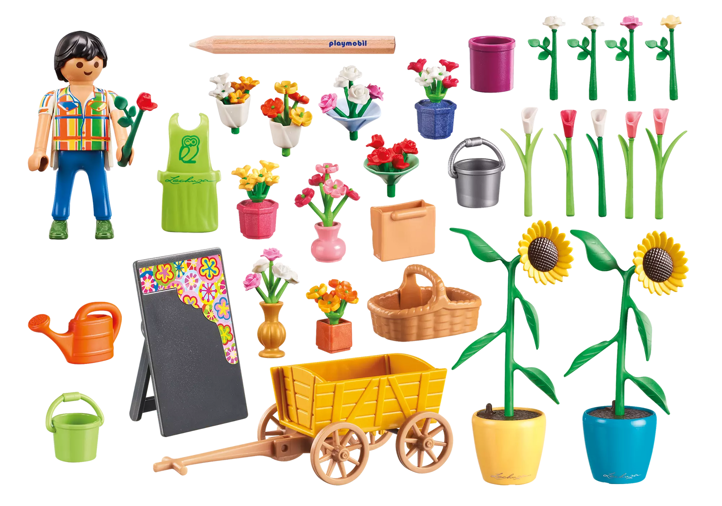 Playmobil 9082 City Life Blumenhändler - plegobil