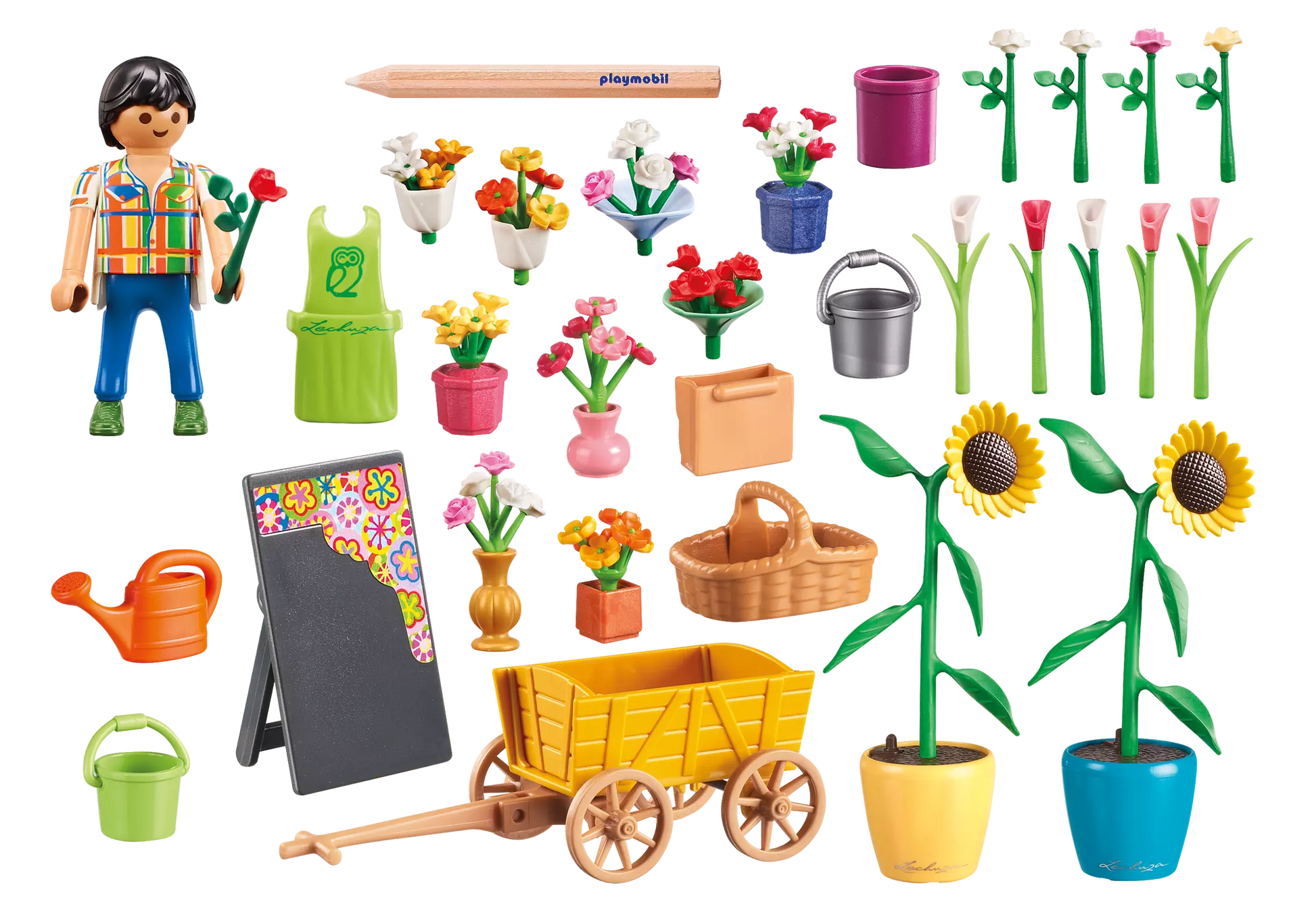 Playmobil 9082 City Life Blumenhändler - plegobil