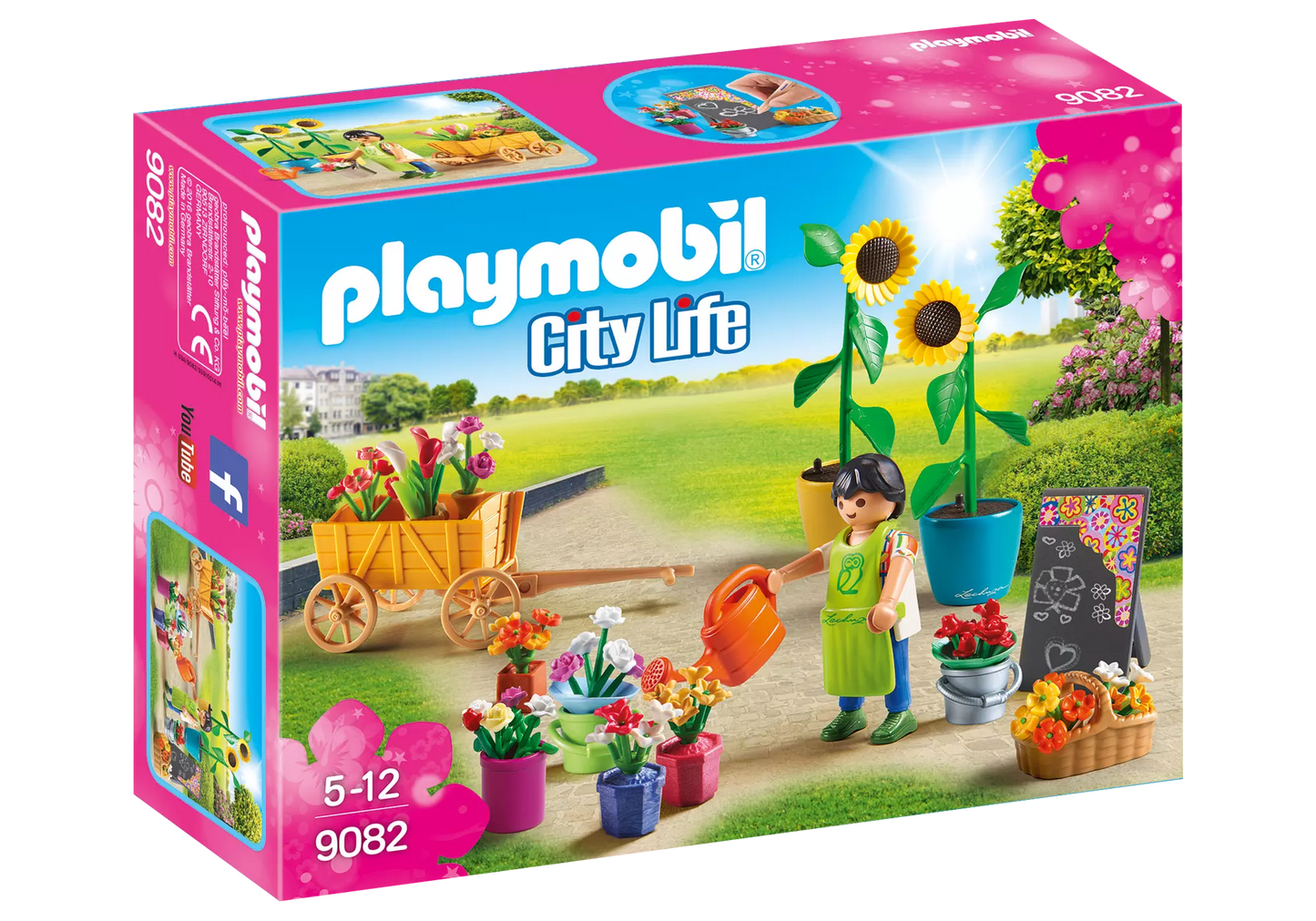 Playmobil 9082 City Life Blumenhändler - plegobil