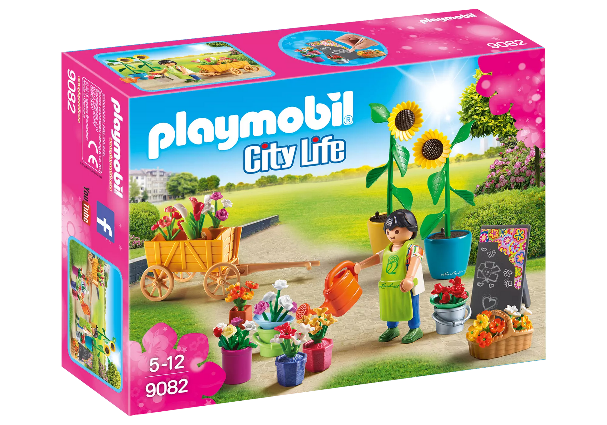 Playmobil 9082 City Life Blumenhändler - plegobil