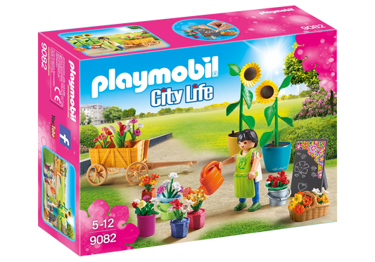 Playmobil 9082 City Life Blumenhändler - plegobil