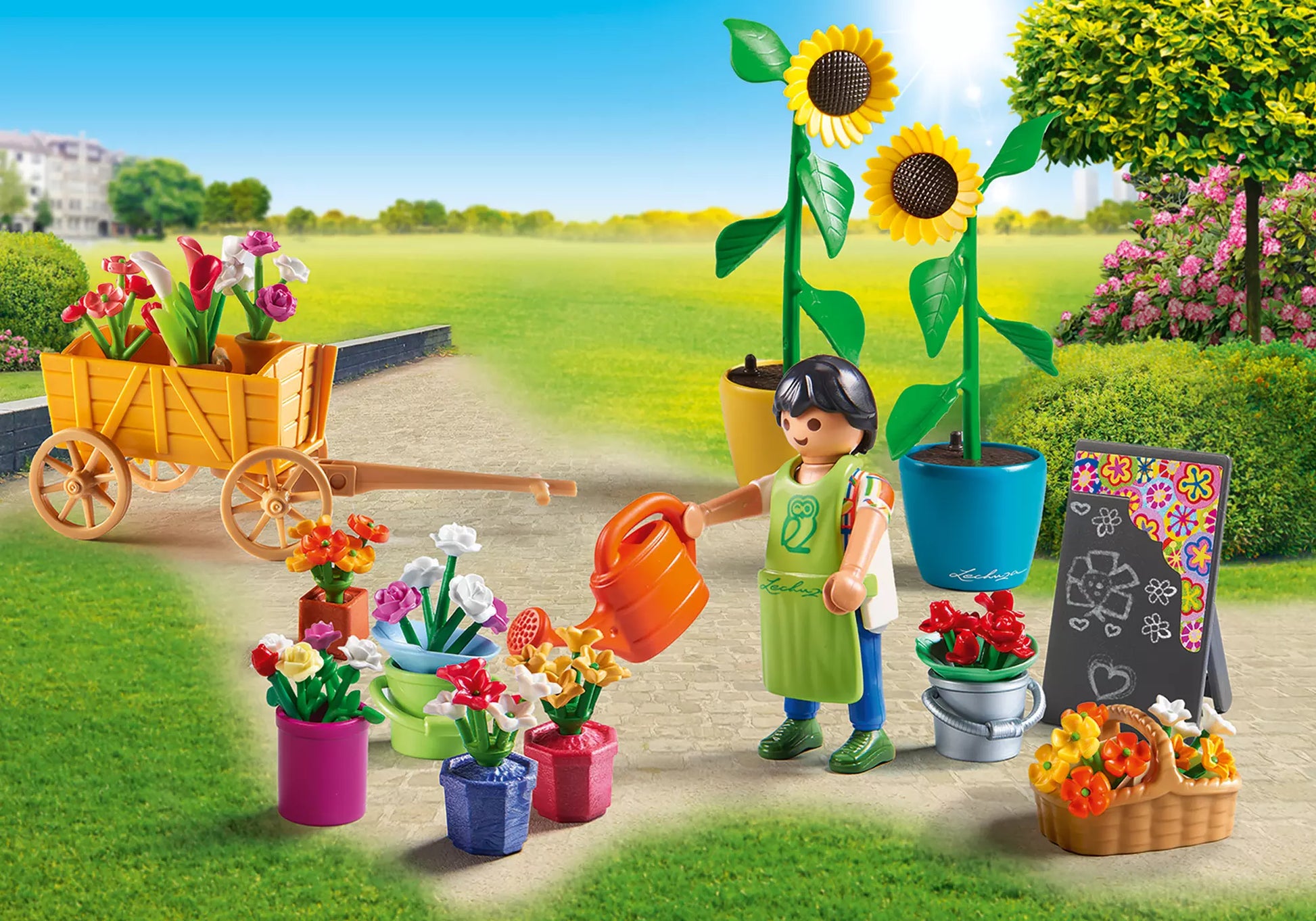 Playmobil 9082 City Life Blumenhändler - plegobil