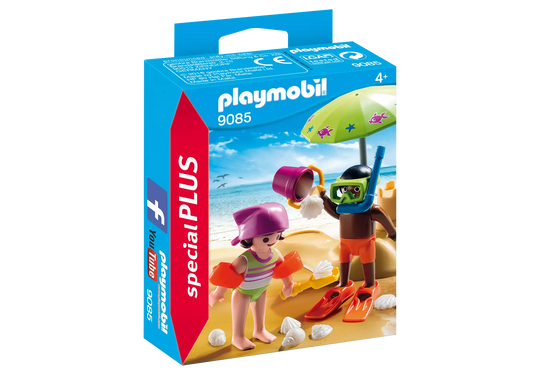 Playmobil 9085 Special Plus Kids mit Sandburg - plegobil