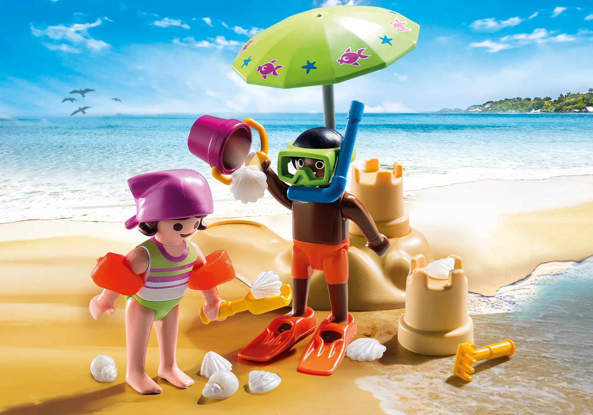 Playmobil 9085 Special Plus Kids mit Sandburg - plegobil