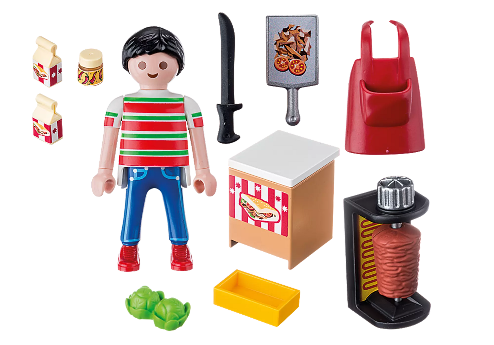 Playmobil 9088 Special Plus Kebab Verkäufer - plegobil