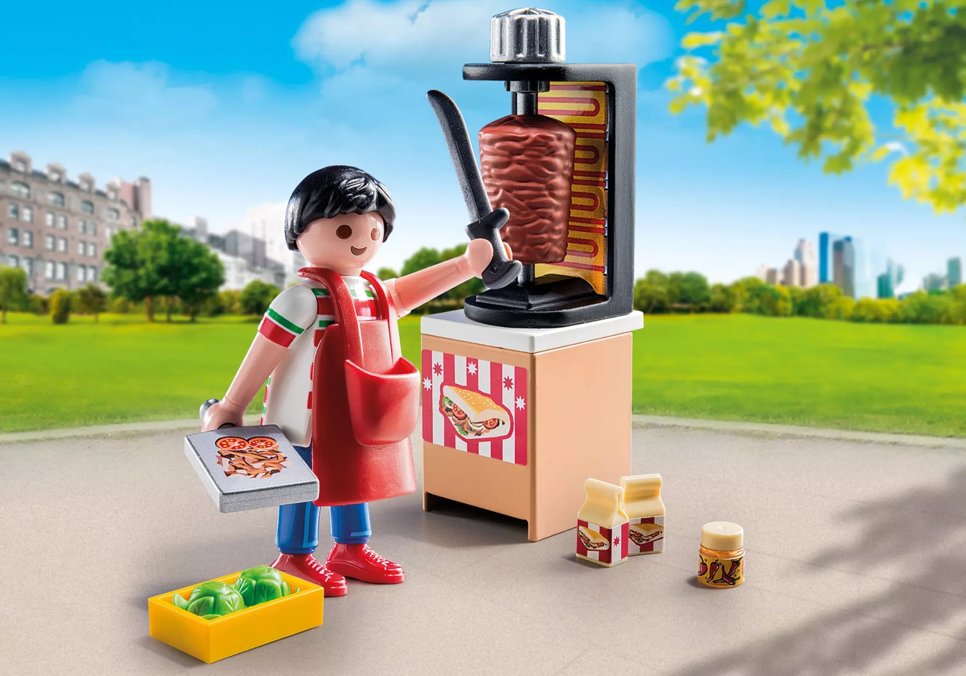 Playmobil 9088 Special Plus Kebab Verkäufer - plegobil