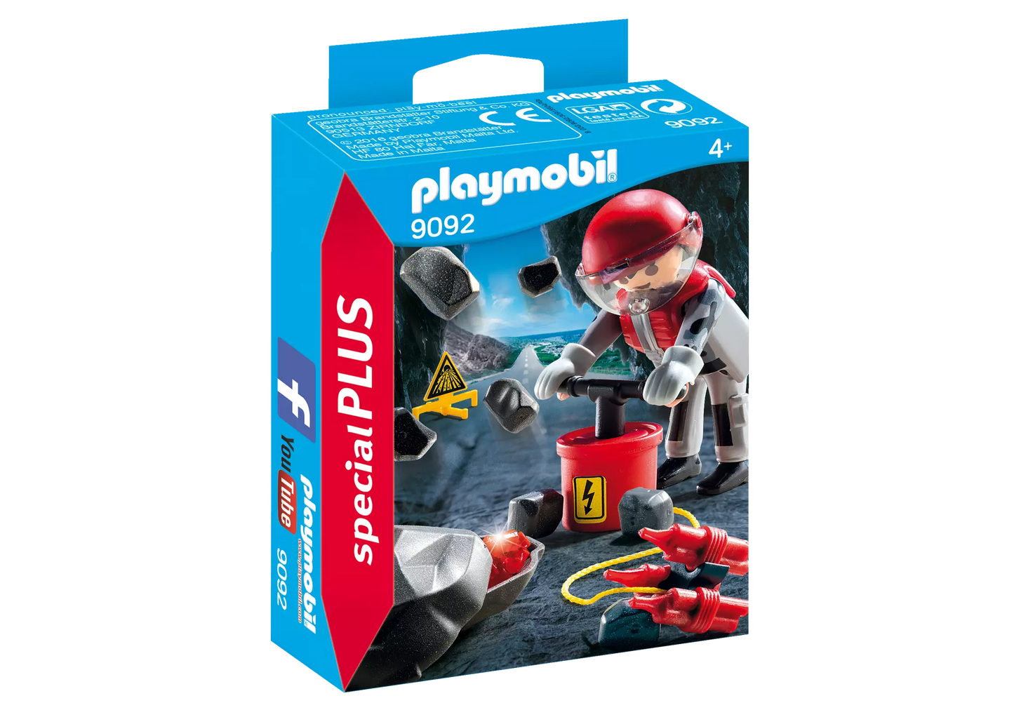 Playmobil 9092 Special Plus Felssprengung - plegobil