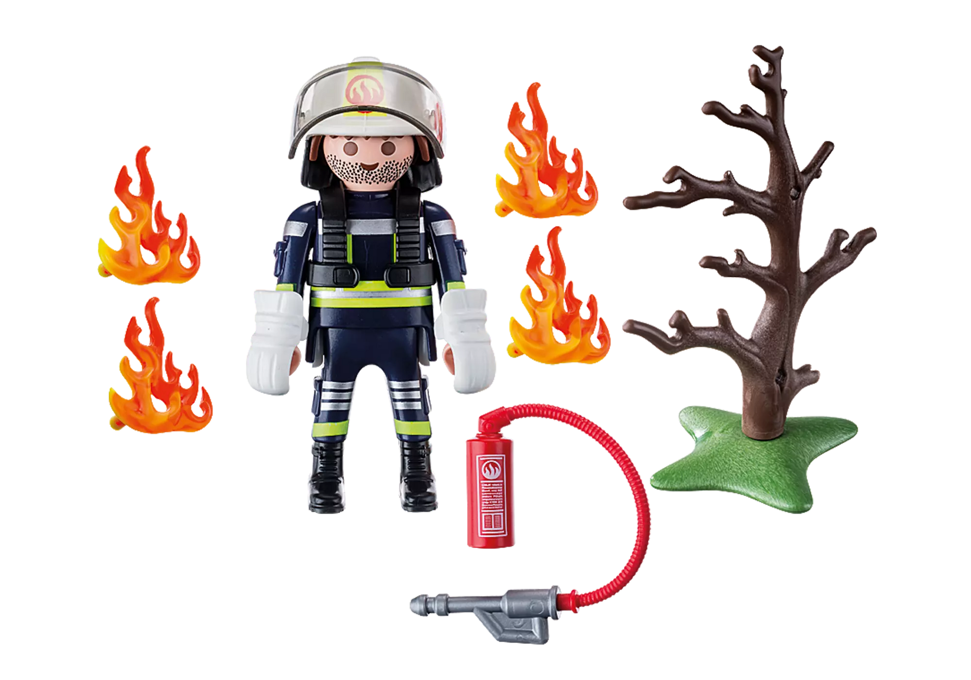 Playmobil 9093 Special Plus Feuerwehr-Löscheinsatz - plegobil