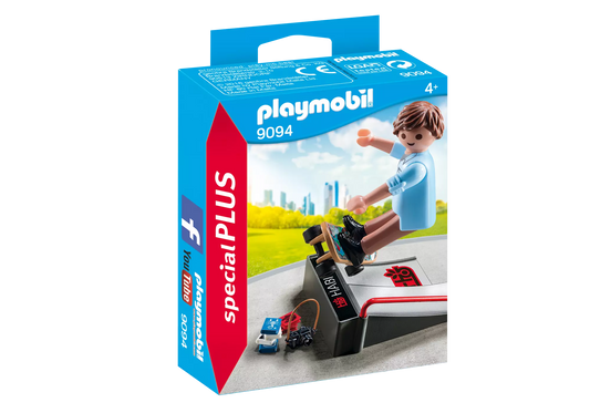Playmobil 9094 Special Plus Skater mit Rampe - plegobil
