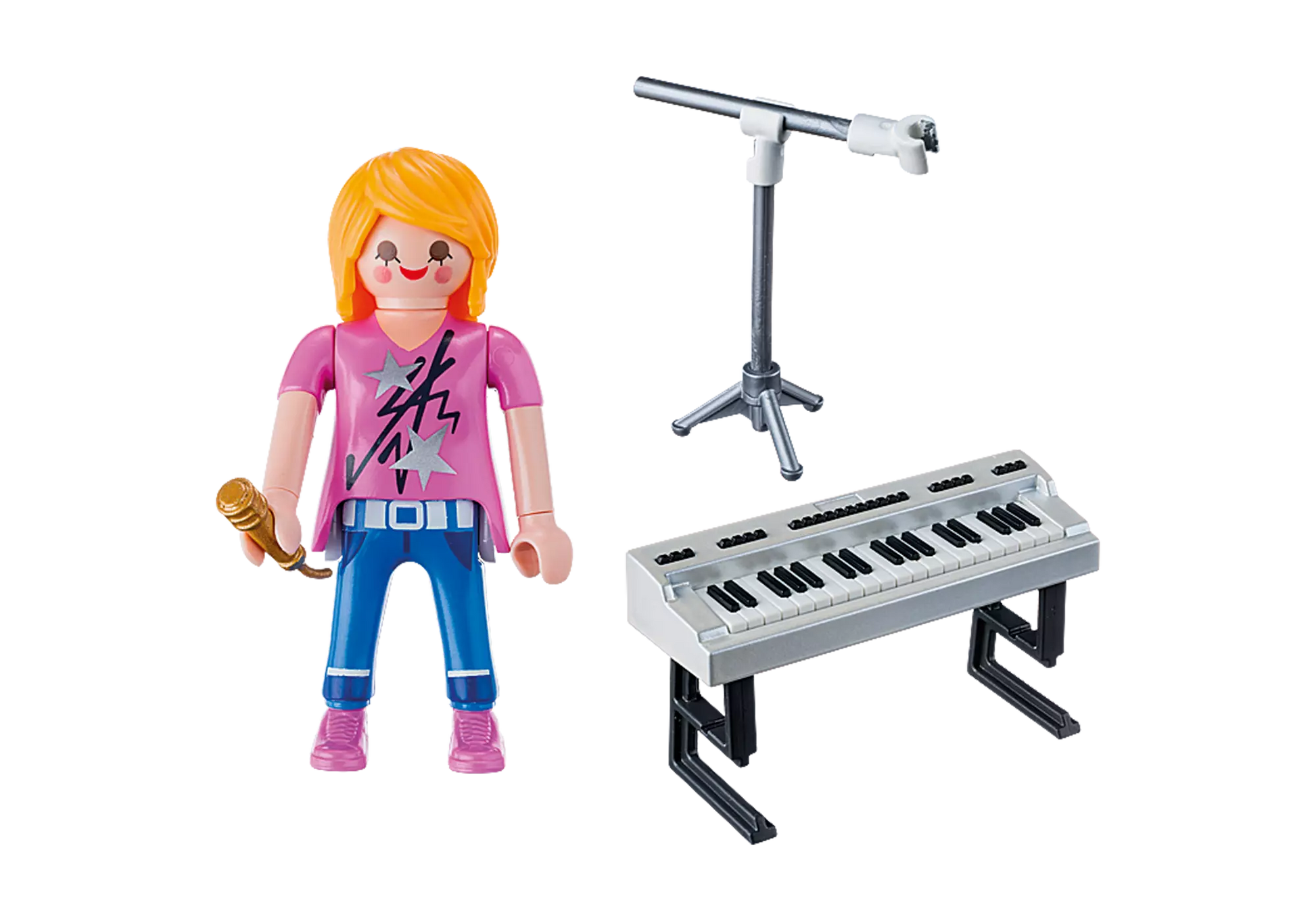 Playmobil 9095 Special Plus Sängerin am Keyboard - plegobil