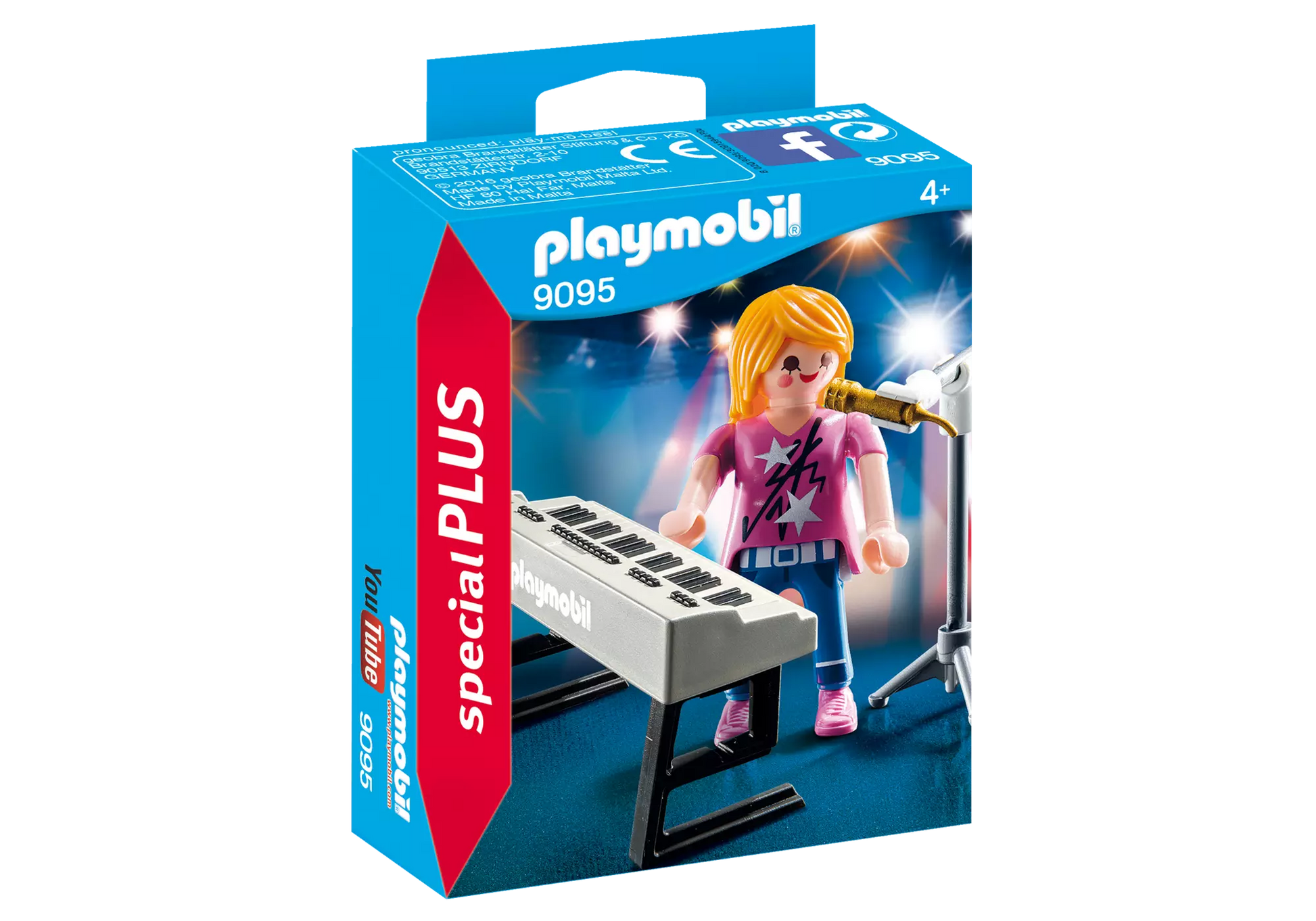 Playmobil 9095 Special Plus Sängerin am Keyboard - plegobil