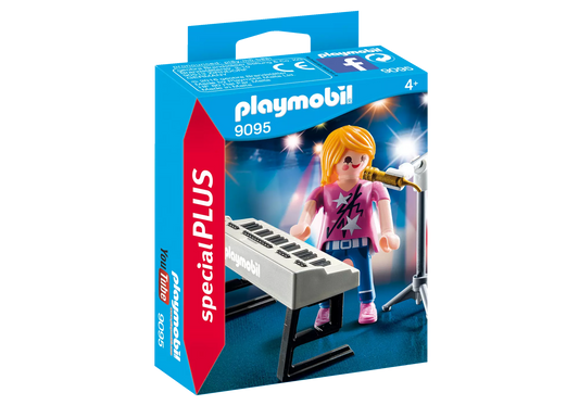Playmobil 9095 Special Plus Sängerin am Keyboard - plegobil