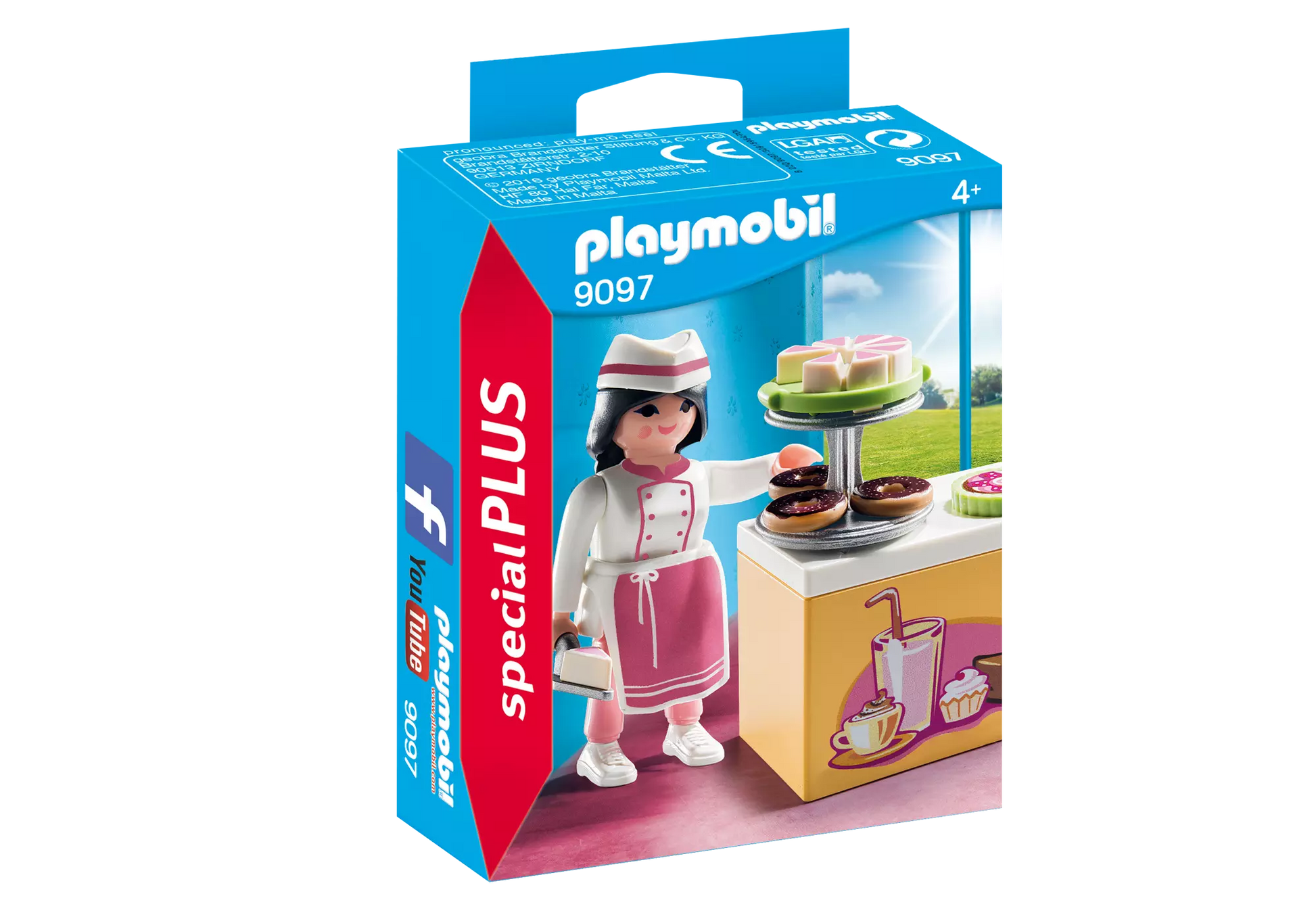 Playmobil 9097 Special Plus Konditorin mit Kuchentheke - plegobil