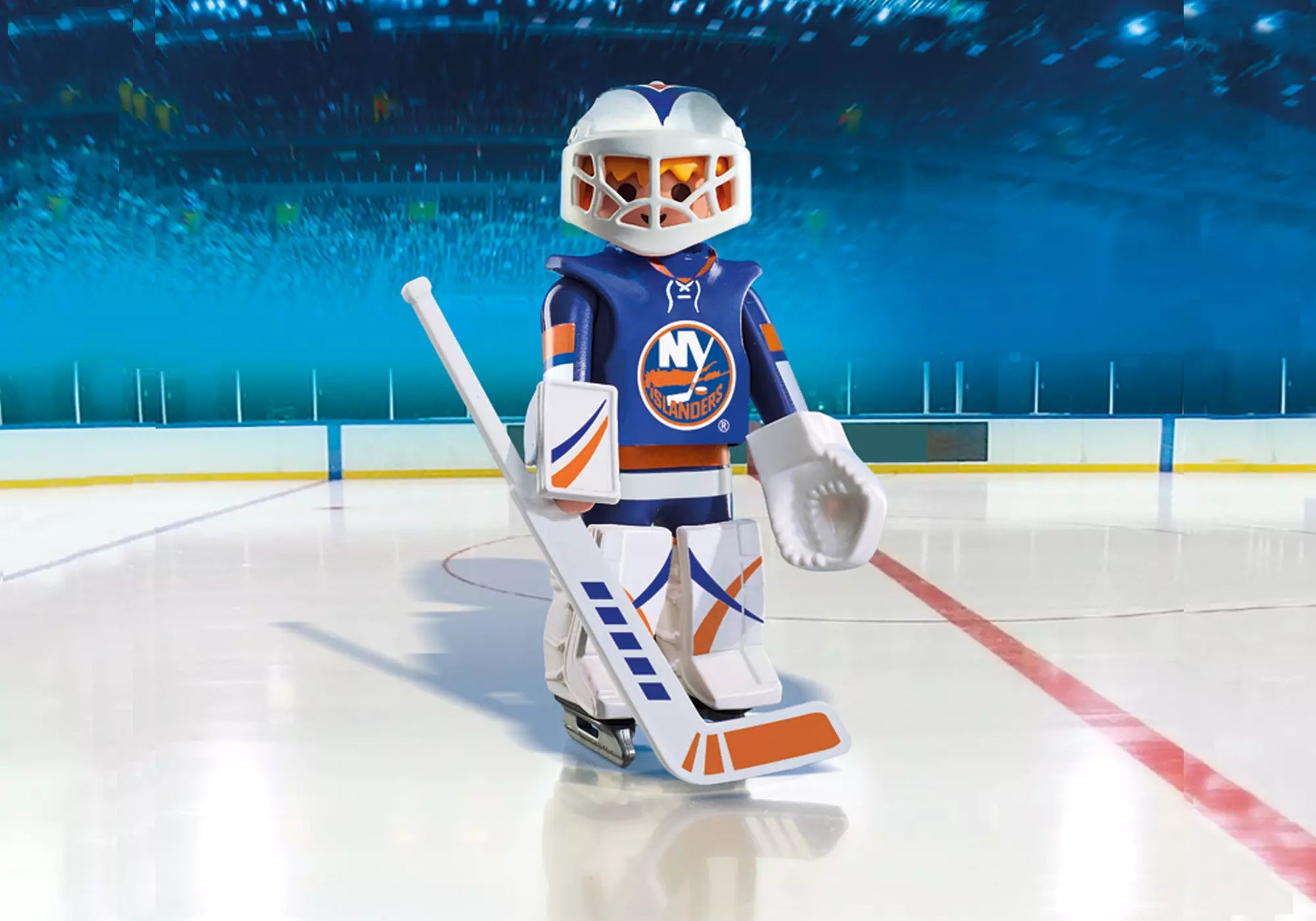 Playmobil 9098 NHL New York Islanders Goalie - plegobil